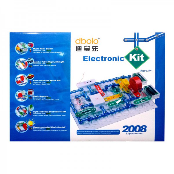  کیت dbolo 2008 آموزش الکترونیک لکو مجیک مدل دبلو 2008 - دانشجو کیت