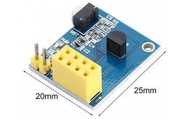 ماژول HomeMCU با سنسور دما DS18B20 و قابلیت نصب وای فای ESP8266 -01