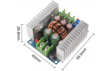 ماژول کاهنده ولتاژ و جریان 20 آمپر 300 وات DC To DC Buck converter Step down