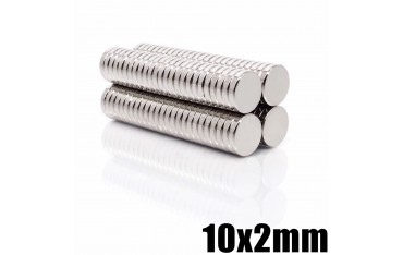 آهنربا نئودونیوم 10x2mm - آهنربا ND مگنت نئودونیوم