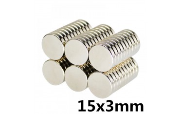 آهنربا نئودونیوم 15x3mm - آهنربا ND مگنت نئودونیوم