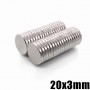 آهنربا نئودونیوم 20x3mm - آهنربا ND مگنت نئودونیوم