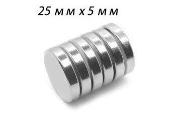 آهنربا نئودونیوم 25x5mm - آهنربا ND مگنت نئودونیوم