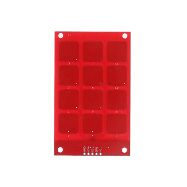 ماژول کیپد تاچ 3x4 با تراشه MPR121 با رابط I2C