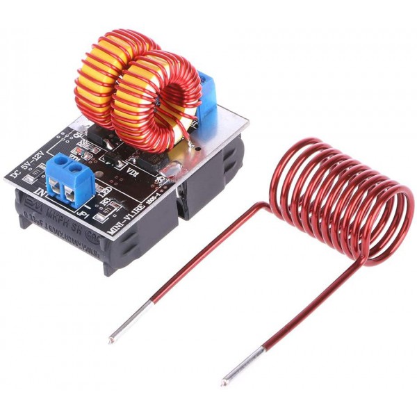ماژول کوره القایی DC 5V 12V ZVS با کویل 120 وات