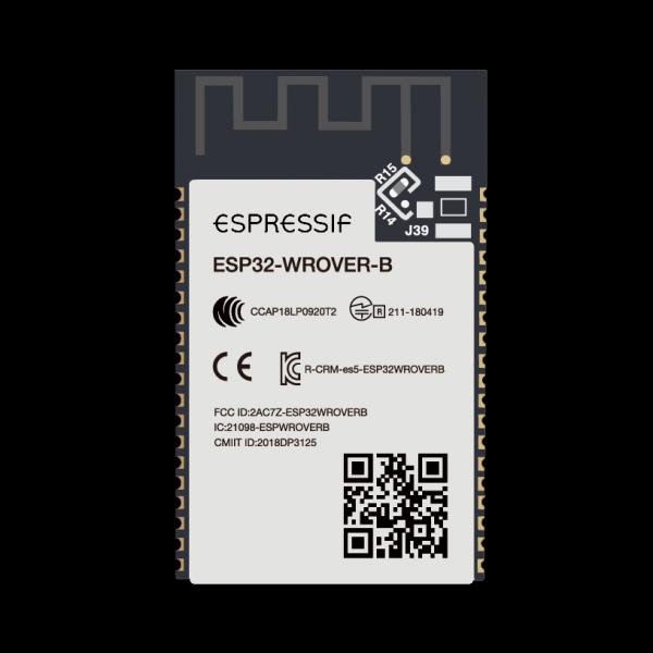 تراشه ESP32B WROVER دارای آنتن داخلی وای فای و بلوتوث