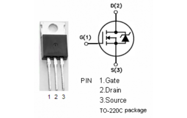 ماسفت IRF Z44N اورجینال پکیج TO-220 - دانشجو کیت