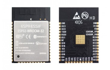 تراشه ESP32 وای فای و بلوتوث ESP32 - WROOM-32 دارای آنتن داخلی