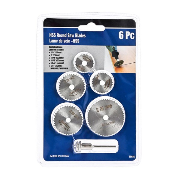 پک فرز 6 عددی HSS