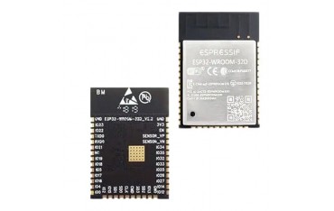 تراشه ESP32-WROOM-32D دارای آنتن داخلی وای فای و بلوتوث