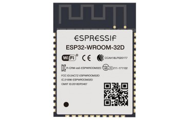 تراشه ESP32-WROOM-32D دارای آنتن داخلی وای فای و بلوتوث