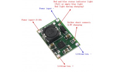 ماژول شارژر باتری لیتیومی TP5100