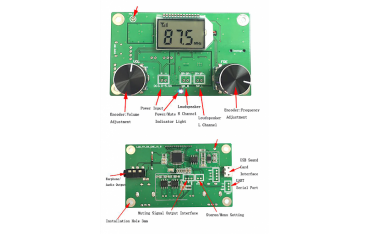 ماژول گیرنده رادیویی استریو FM با نمایشگر LCD