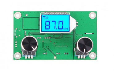 ماژول گیرنده رادیویی استریو FM با نمایشگر LCD