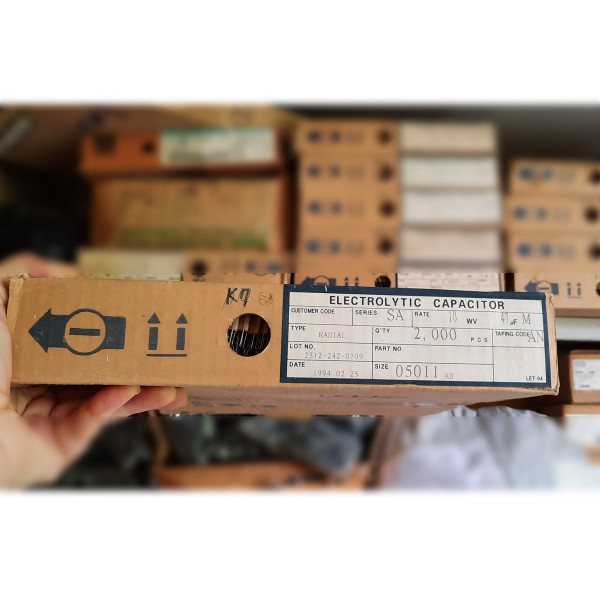 بسته 2000 عددی خازن 47 میکروفاراد 10 ولت برند SAMHWH - دانشجو کیت