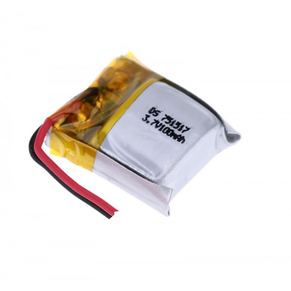 باتری لیتیوم پلیمر Li-Po مخصوص پهپاد 3.7V 100mAh Battery ابعاد 20x15x5mm
