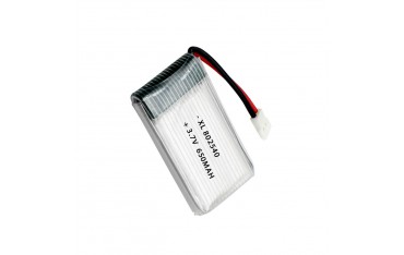 باتری 650mAh لیتیوم پلیمر پروازی Li-Po 3.7V ابعاد 25x40x9mm