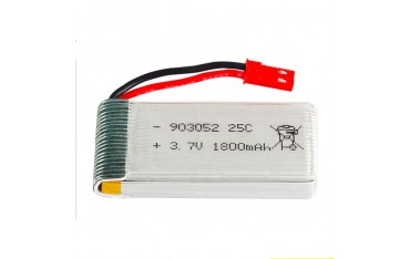 باتری 1200mAh لیتیوم پلیمر پروازی Li-Po 3.7V ابعاد 52x30x9mm