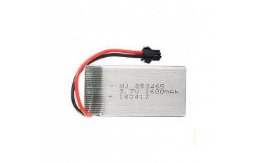 باتری 1600mAh لیتیوم پلیمر پروازی Li-Po 3.7V ابعاد 65x35x9mm