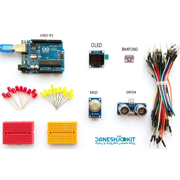 کیت آردوینو  چهار پروژه سطح مقدماتی - دانشجو کیت