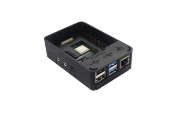 کیس رزبری پای Raspberry Pi Case مشکی با قابلیت نصب فن و دسترسی به پورت GPIO