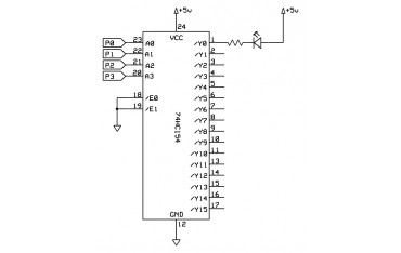 آی سی 74HC154