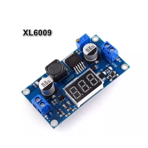ماژول افزاینده ولتاژ XL6009 با نمایشگر سون سگمنت HW - 128