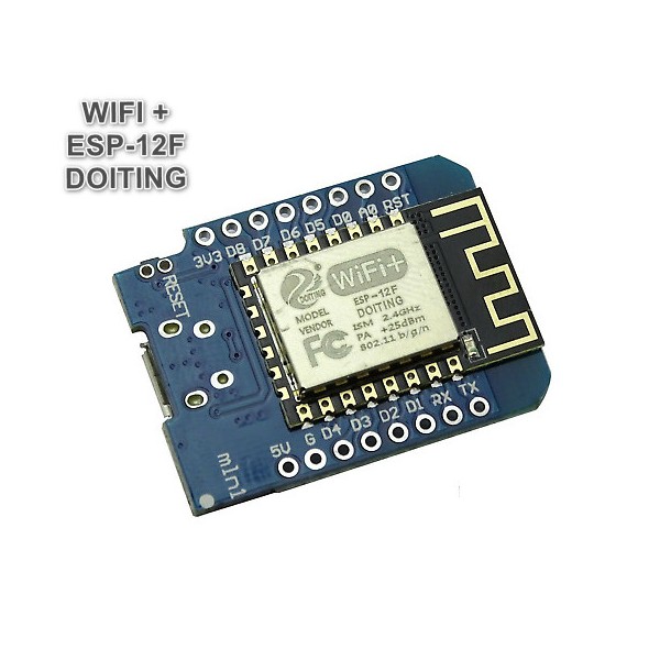 برد WEMOS D1 MINI با تراشه ESP - 12F با 4 مگابایت حافظه فلش