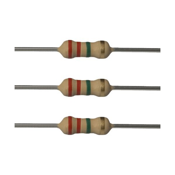 بسته 10 عددی مقاومت 2.2 مگا اهم 2 وات