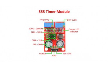 ماژول تایمر NE555 سیگنال ژنراتور پالس