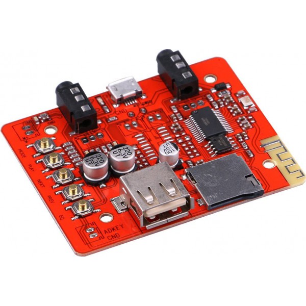 ماژول پخش صوت بلوتوثی AUX 4.1 مخصوص خودرو 5 ولت DC - دانشجو کیت