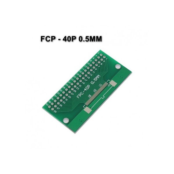 برد PCB آداپتور FCP-  40P دارای استانداردهای 0.5 و 1 میلی متری