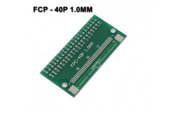 برد PCB آداپتور FCP-  40P دارای استانداردهای 0.5 و 1 میلی متری