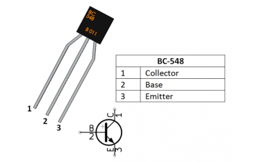  ترانزیستور BC548 | دانشجو کیت