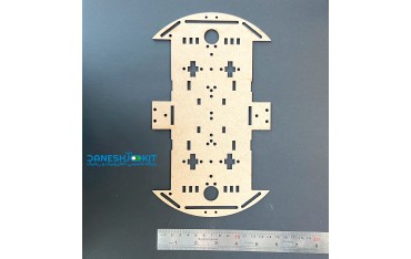شاسی ربات با ابعاد 25X14.8