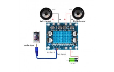 آمپلی فایر 30 وات استریو XH-A232