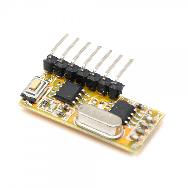ماژول گیرنده 433Mhz کد لرن وایرلس سوپرهترودین RXC6 - دانشجو کیت