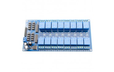 ماژول رله 12 ولت 16 کاناله No Brand با اپتوکوپلر Relay Module - دیجی اسپارک