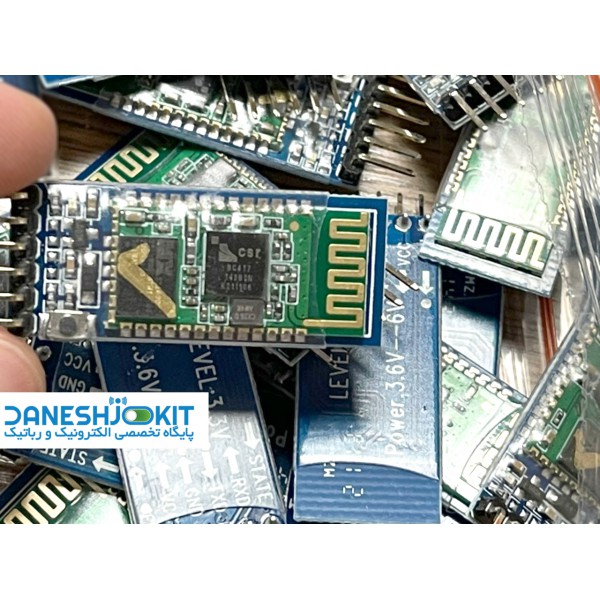 ماژول بلوتوث HC-05 با بورد Bluetooth غیر اصل - دانشجو کیت