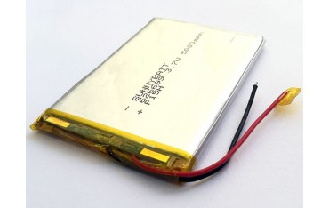 باتری 1000mAh لیتیوم پلیمر Li-Po 3.7V تک سل 603040 30x40x6mm