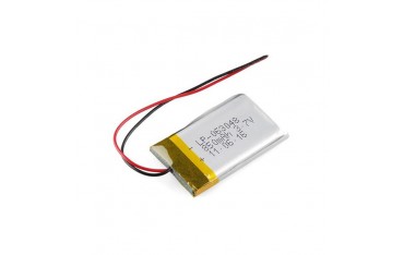 باتری 700mAh لیتیوم پلیمر Li-Po 3.7V تک سل 35x12x6mm