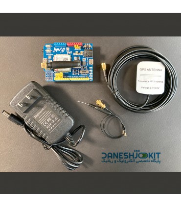 شیلد SIM808 ماژول سیم کارت GSM/GPRS/GPS با آداپتور و آنتن