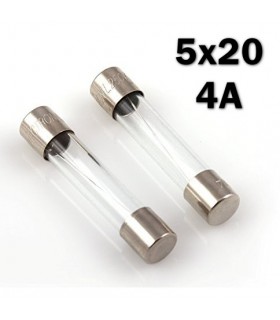 فیوز استوانهای 4 آمپر سایز 5x20 بسته 30 عددی
