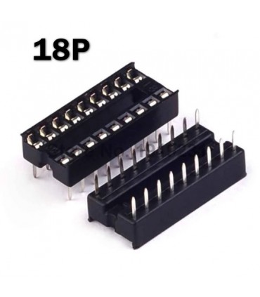 بسته 5 عددی سوکت 18 پایه آی سی IC SOCKET