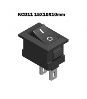 کلید بچه راکر دو حالته 15x10x10mm KCD11