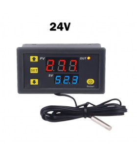 ماژول ترموستات دیجیتال دما W3230 ولتاژ 24 ولت با نمایشگر