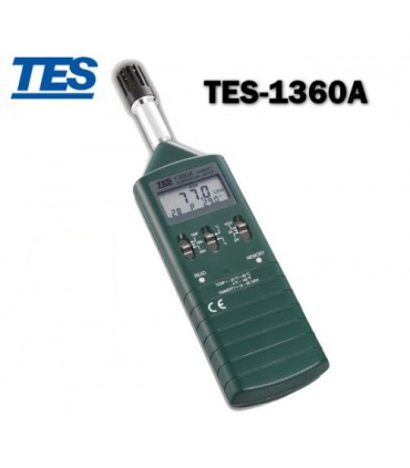 ترمورطوبت سنج مدل TES-1360A