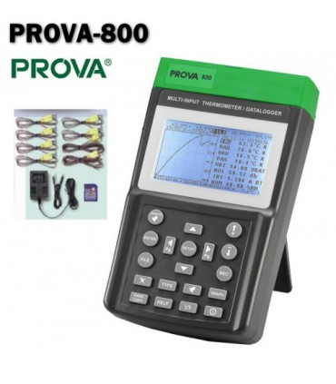 دیتالاگر 8 کاناله دما مدل PROVA 800