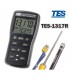 ترمومتر PT100 مدل TES-1317R