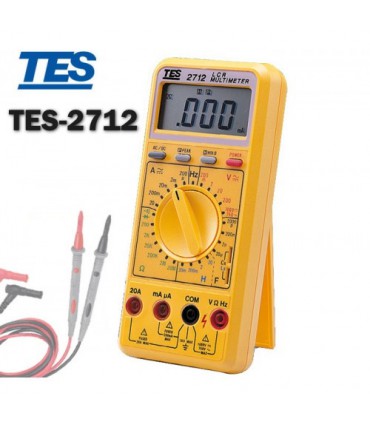 مولتی متر و LCR متر دیجیتال مدل TES-2712